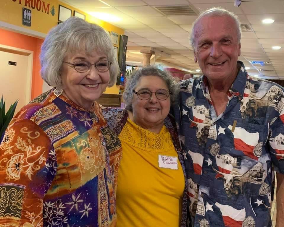 Pat Trahan, Debbie Borres and Jimmy Schexnayder